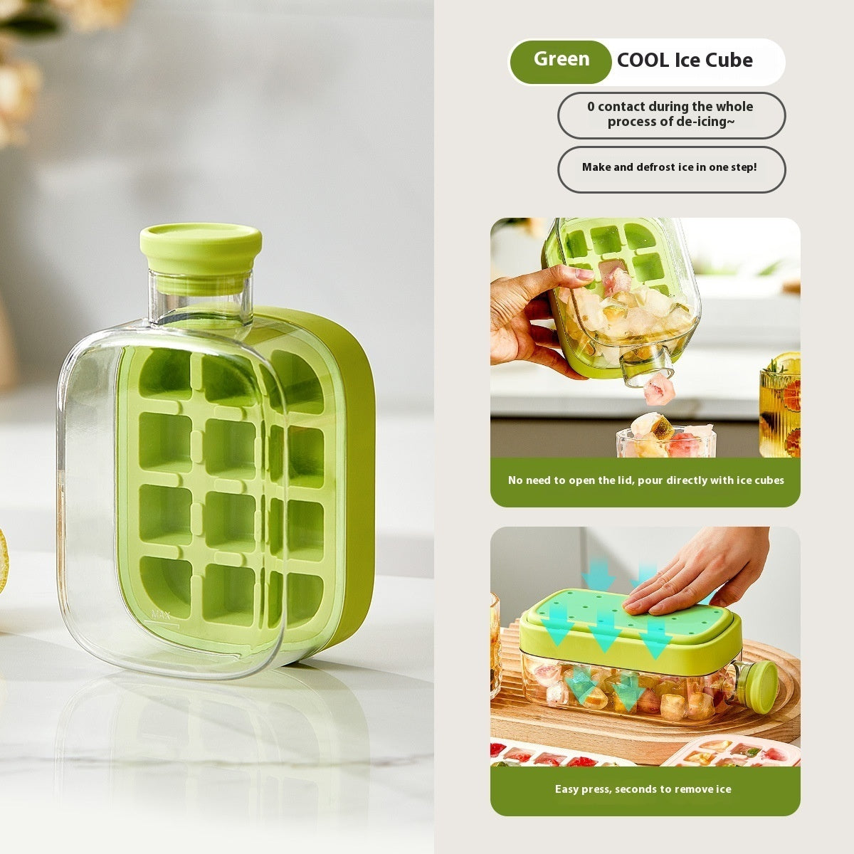 Copa Enfriadora Instantánea | Hervidor de Hielo de 500/800 ml