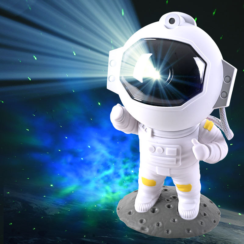 Proyector Astronauta Galáctico con Estrellas – Lámpara LED Infantil