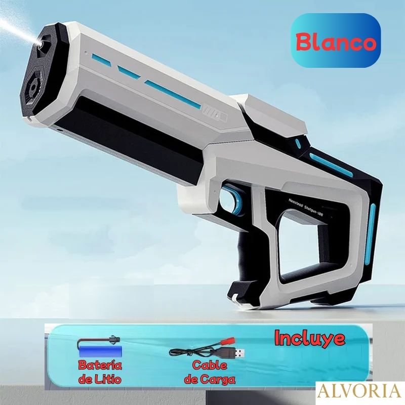Pistola de Agua Eléctrica 2025 de Alta Presión para Niños – ALVORIA™