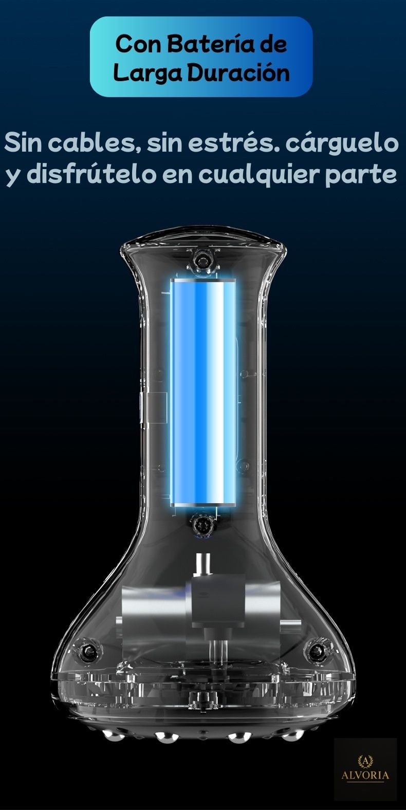 Masajeador de Ventosas Inteligente BG01 | Recargable y Portátil