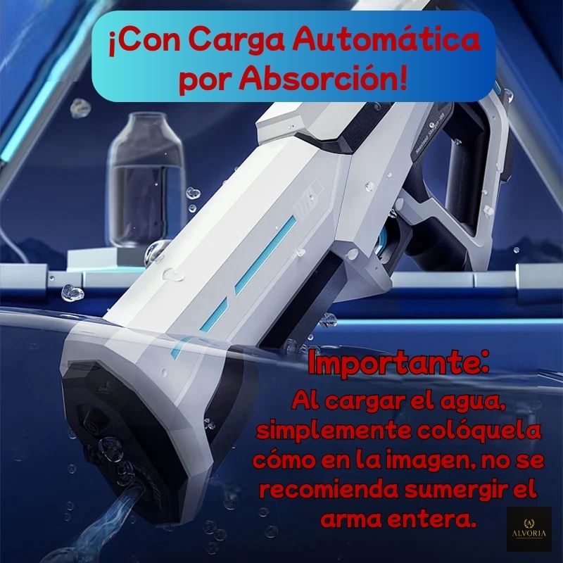 Pistola de Agua Eléctrica 2025 de Alta Presión para Niños – ALVORIA™