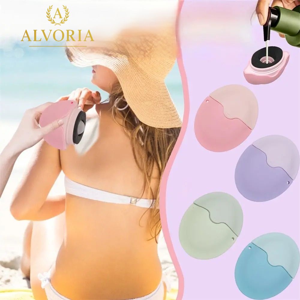 Aplicador de Crema Solar en Rolon de Silicona – Reutilizable y Rellenable | Ideal para Niños, Viajes y Protección Solar Sin Manchas