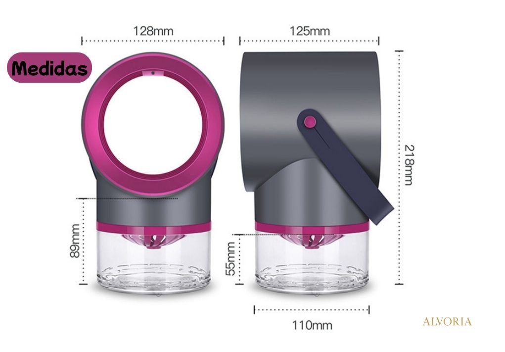 Lámpara Antimosquitos Fotocatalítica USB | Sin Químicos | 50 m²