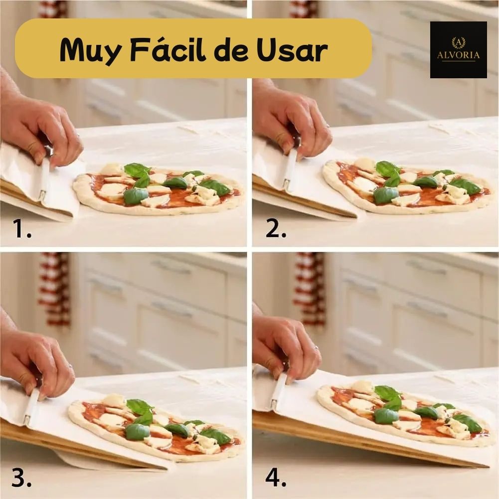 Tabla Pala para Pizza de Madera – Antiadherente y Profesional
