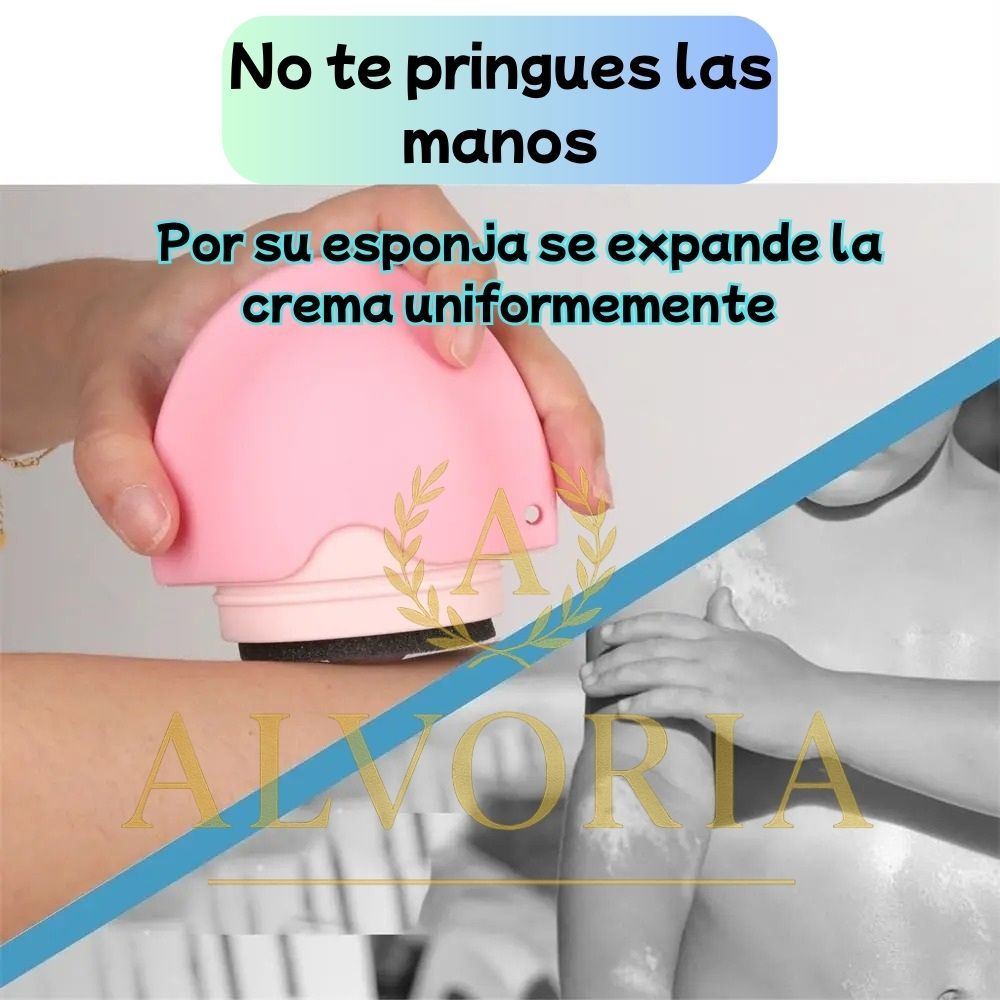 Aplicador de Crema Solar en Rolon de Silicona – Reutilizable y Rellenable | Ideal para Niños, Viajes y Protección Solar Sin Manchas