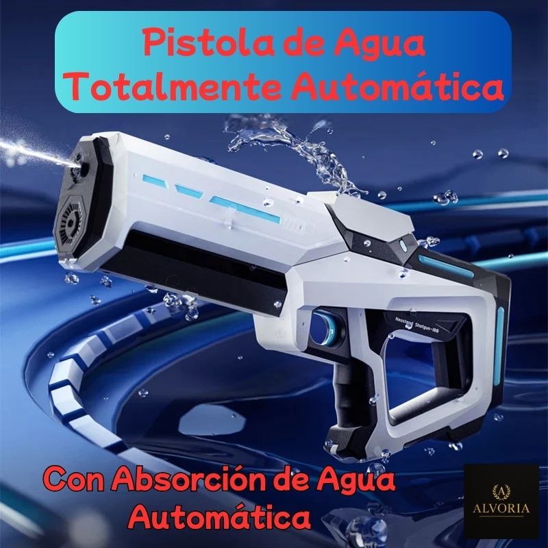 Pistola de Agua Eléctrica 2025 de Alta Presión para Niños – ALVORIA™