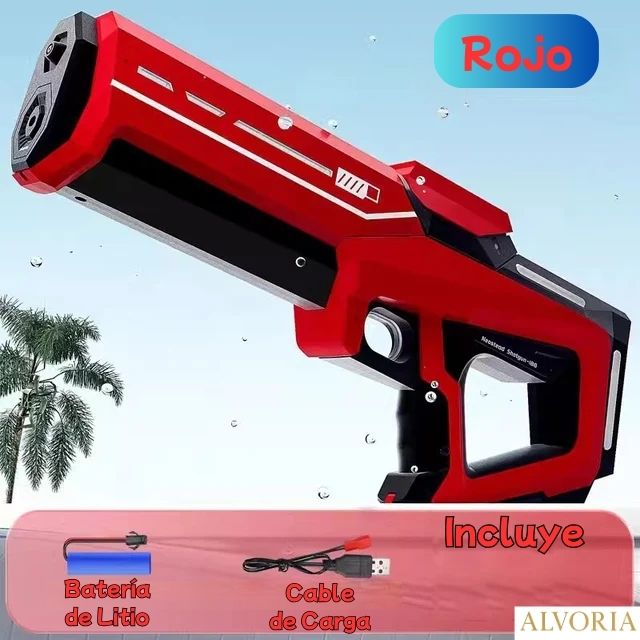 Pistola de Agua Eléctrica 2025 de Alta Presión para Niños – ALVORIA™