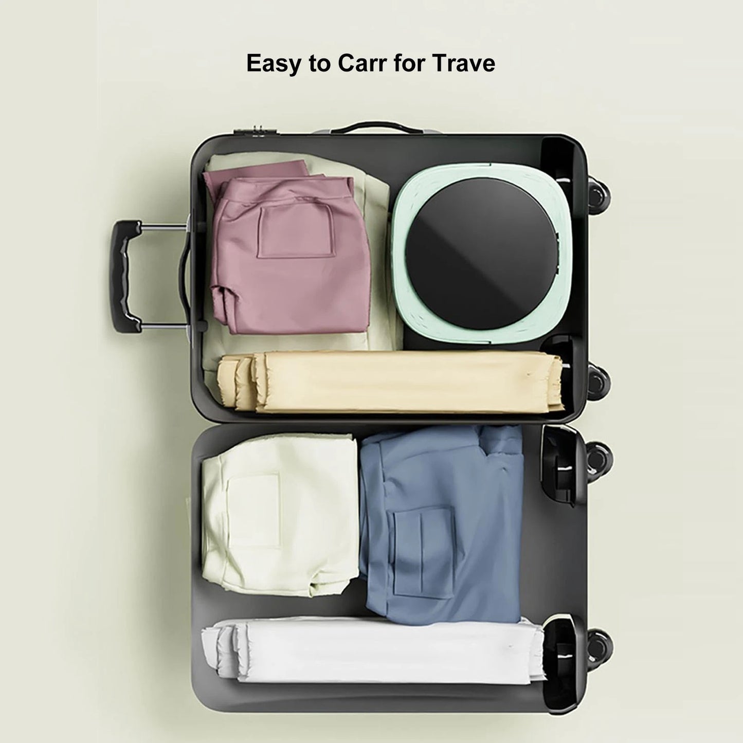 Mini Lavadora Plegable ALVORIA™ 6.5L – Portátil y Silenciosa