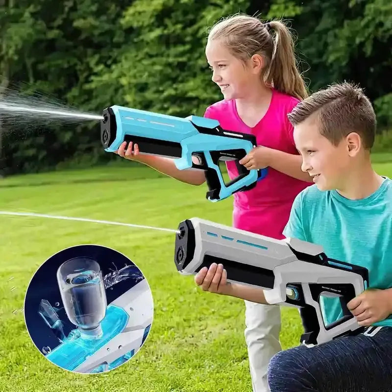 Pistola de Agua Eléctrica 2025 de Alta Presión para Niños – ALVORIA™