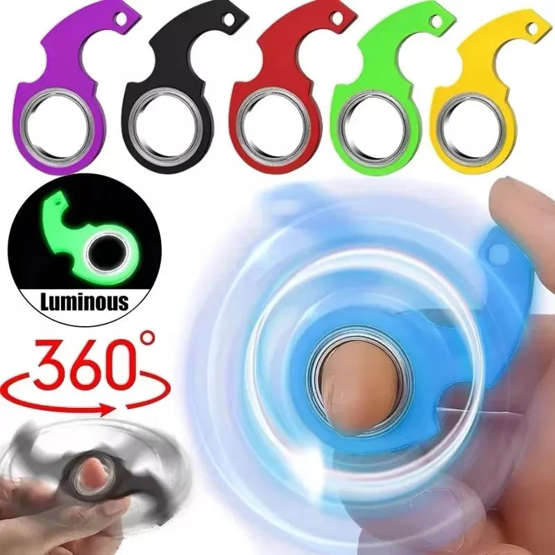 Llavero Spinner Antiestrés ALVORIA™ con Abrebotellas 3 en 1