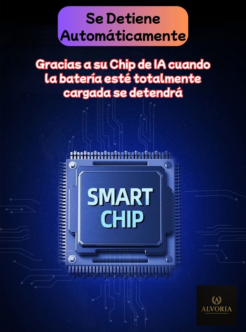 Cargador de Batería Inteligente 12V 6A – Reparación por Pulso, Auto-Stop, Modo Moto y Coche | Para Baterías AGM, GEL, SLA y Plomo-Ácido