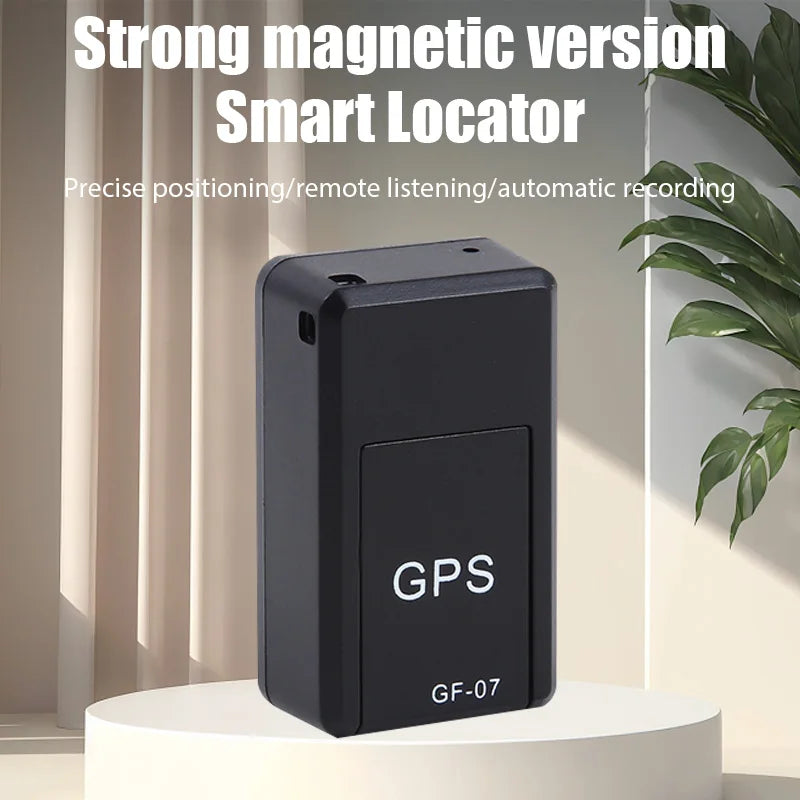 Mini GPS Tracker Magnético GF07 – Localizador Antirrobo para Coche, Moto, Personas y Objetos | Rastreo en Tiempo Real por GSM/GPS