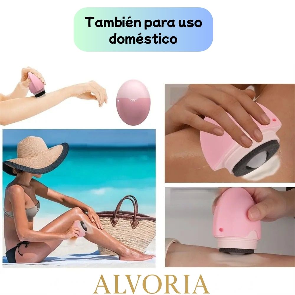 Aplicador de Crema Solar en Rolon de Silicona – Reutilizable y Rellenable | Ideal para Niños, Viajes y Protección Solar Sin Manchas