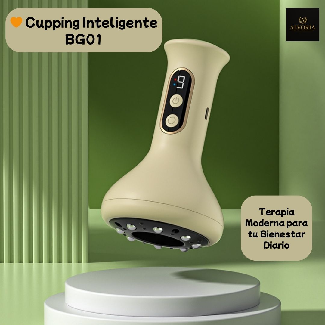 Masajeador de Ventosas Inteligente BG01 | Recargable y Portátil