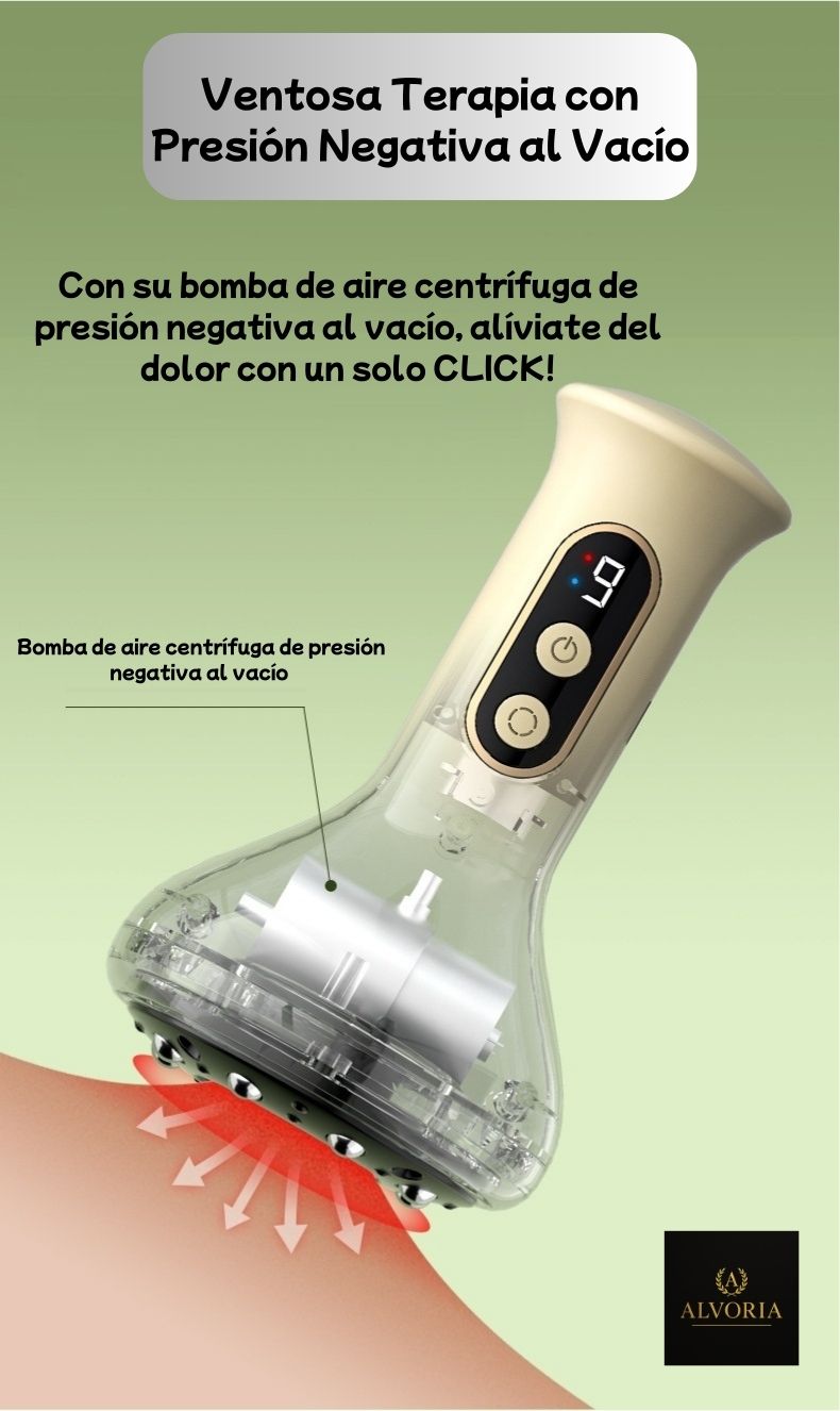 Masajeador de Ventosas Inteligente BG01 | Recargable y Portátil