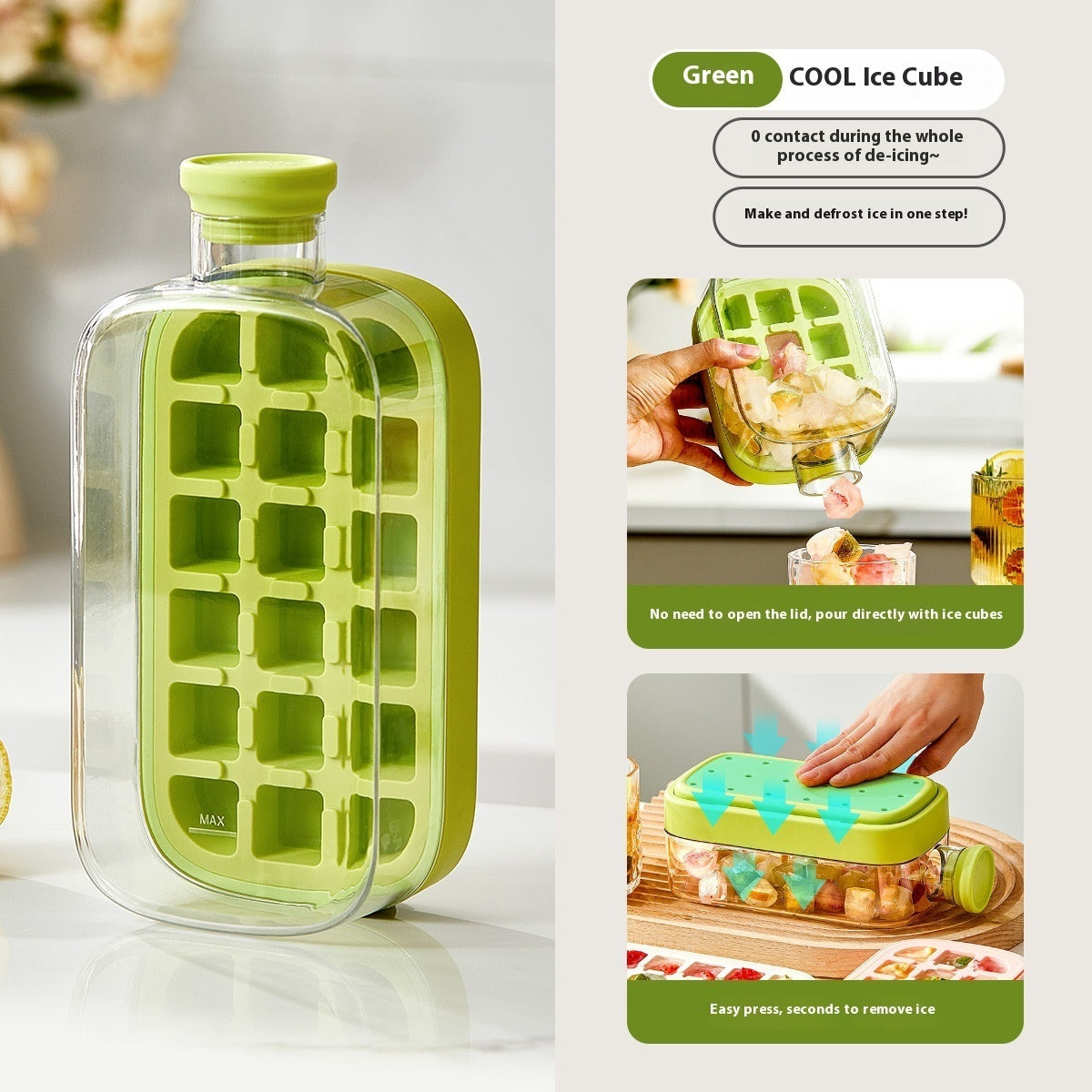 Copa Enfriadora Instantánea | Hervidor de Hielo de 500/800 ml