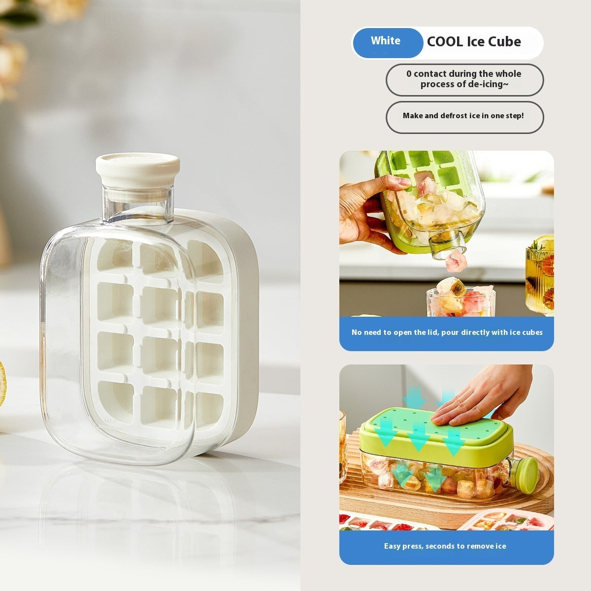 Copa Enfriadora Instantánea | Hervidor de Hielo de 500/800 ml
