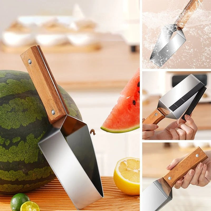 Cortador de Sandía y Frutas | Acero Inoxidable 430 | Diseño Ergonómico