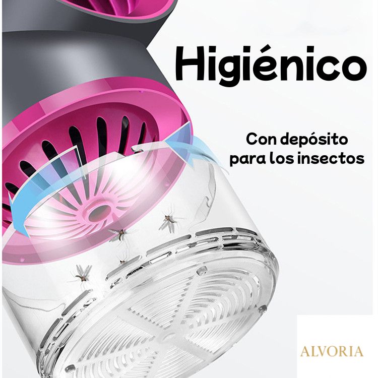 Lámpara Antimosquitos Fotocatalítica USB | Sin Químicos | 50 m²